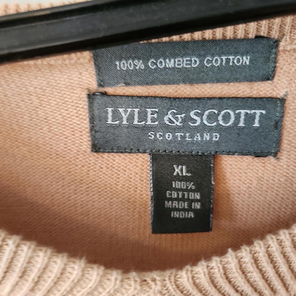 Lyle & Scott Tan Sweater - Picture 2 of 3